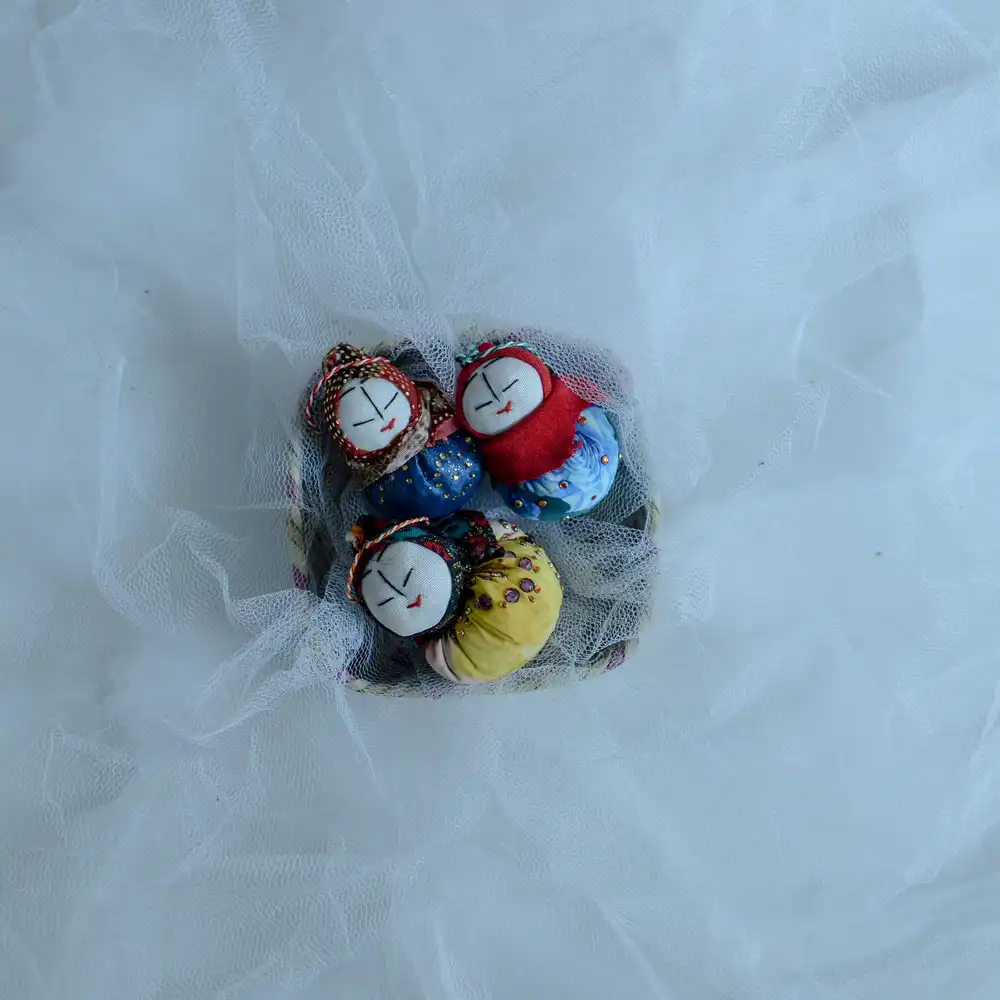 Tajmir Traditional Tiny Rotund Doll