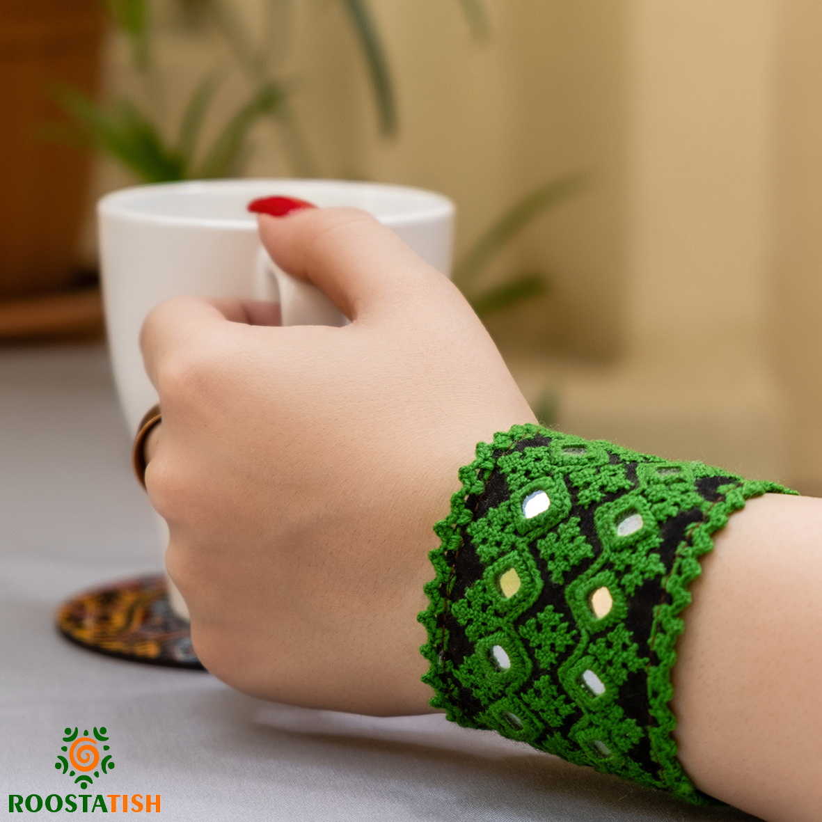 green bracelet